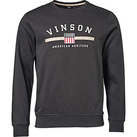 Vinson Herre Sweatshirt Str. L Sort