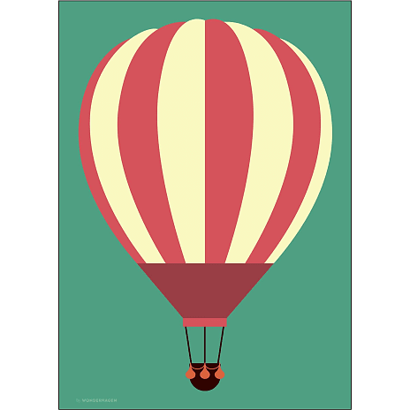 Citatplakat Hot Air 30x40