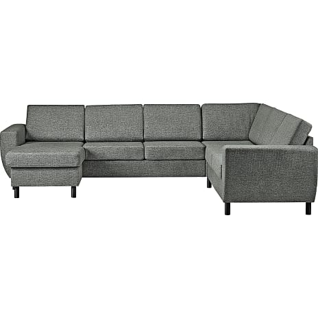 Rom Nordic Vendbar Hjørnesofa Med Chaiselong Grøn
