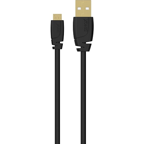 Sinox Micro-USB Kabel 0,75 meter Sort