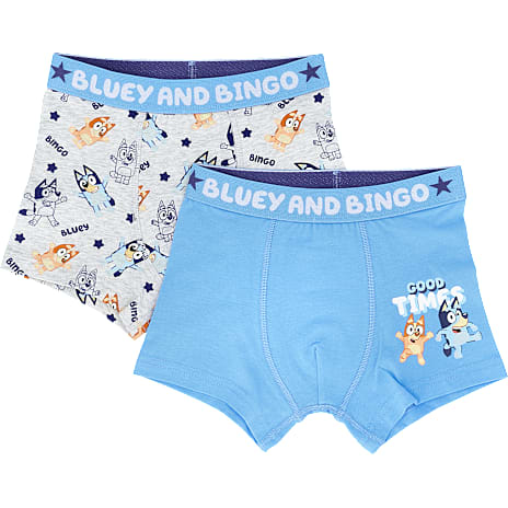 Bluey 2-pak Boxershorts Str. 98/104 Blå