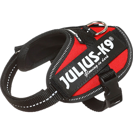 Julius-K9 Hundesele 33-45 cm Rød