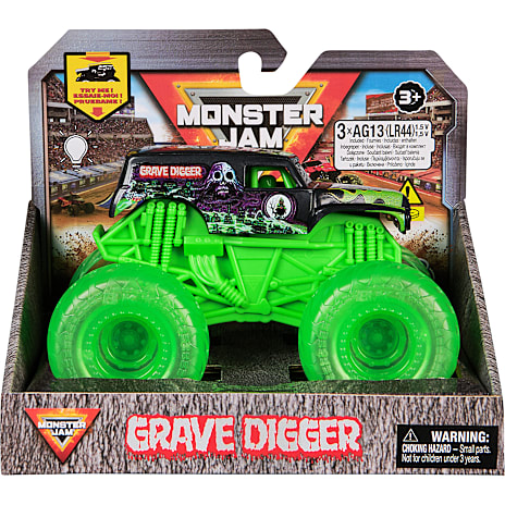Monster Jam 1:43 Light Up Wheels Truck Legetøjsbil