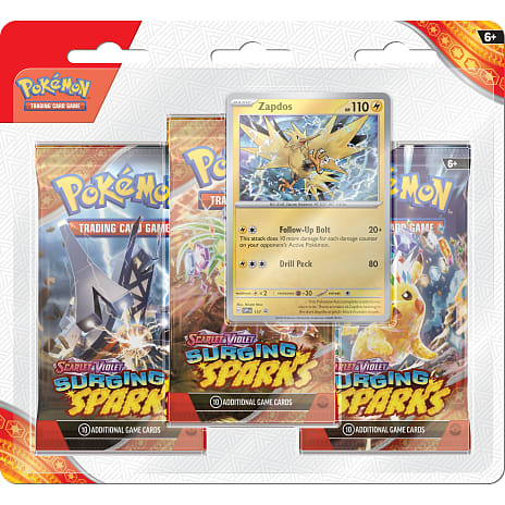 Pokémon Surging Sparks 3-pak