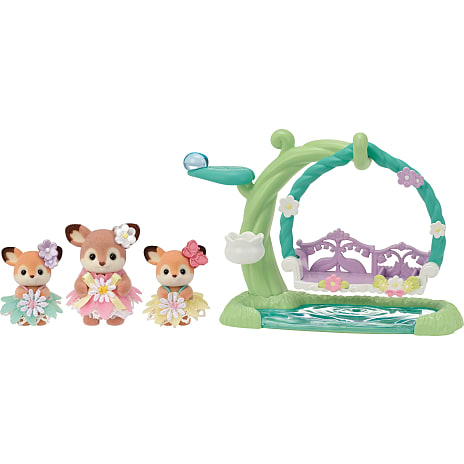 Sylvanian Families Baby Hjort Gynge Sæt