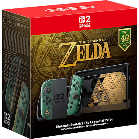 Nintendo Switch 2 Zelda Anniversary Edition 1 stk.