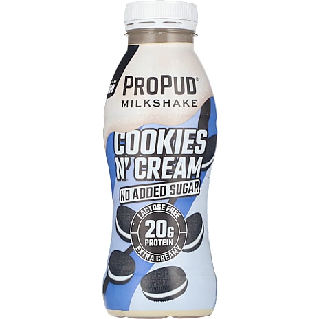ProPud proteinmilkshake med cookiesmag, laktosefri