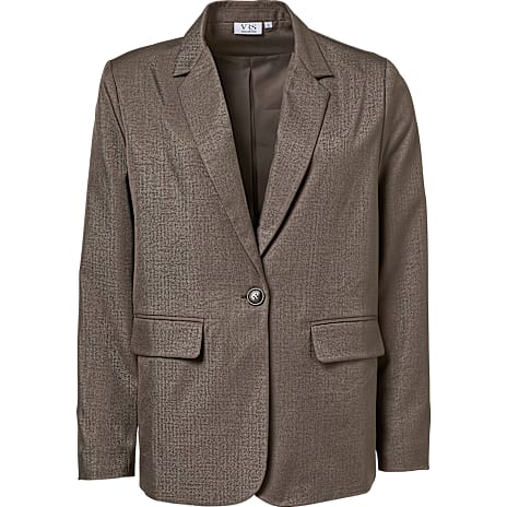VRS Dame Oversize Blazer Str. XL Brun
