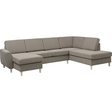Madrid Nordic Venstrevendt U-Sofa Taupe