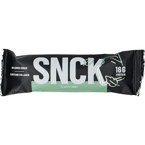 Snck Fluffy Mint Proteinbar med myntesmag