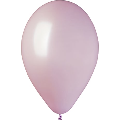 Andre Mærker Latexballoner 30 cm 6-pak - metallic lilla 6 stk.