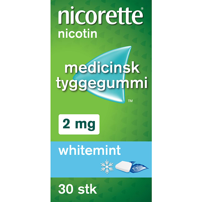 Nikotintyggegummi Whitemint