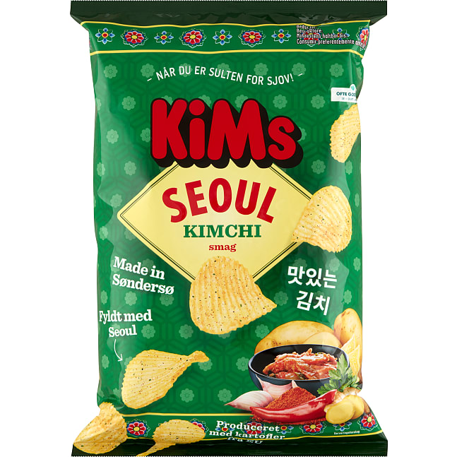 Chips m. kimchi smag