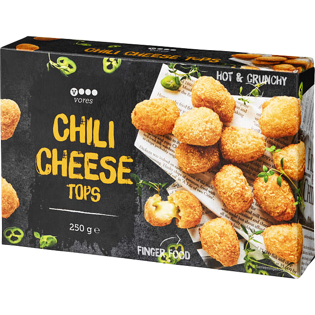 Chili cheese tops