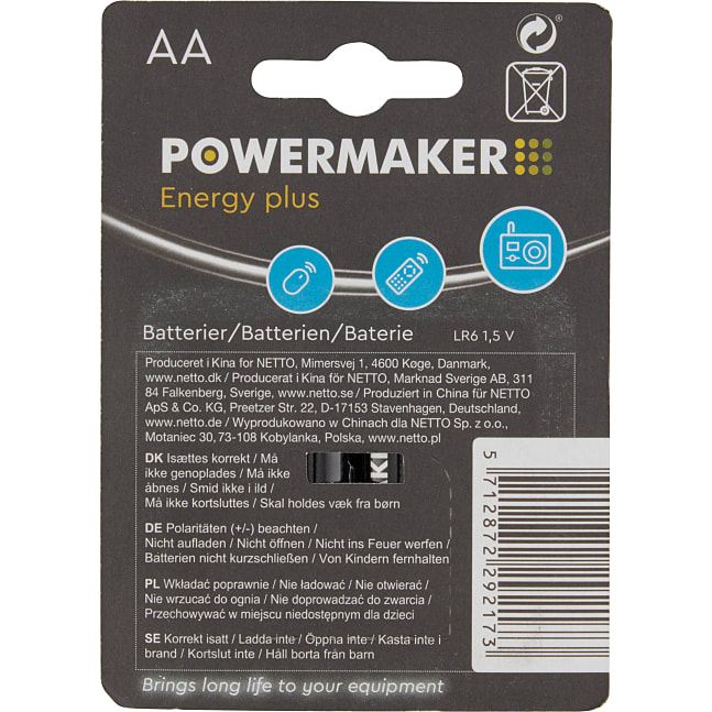 AA-batterier