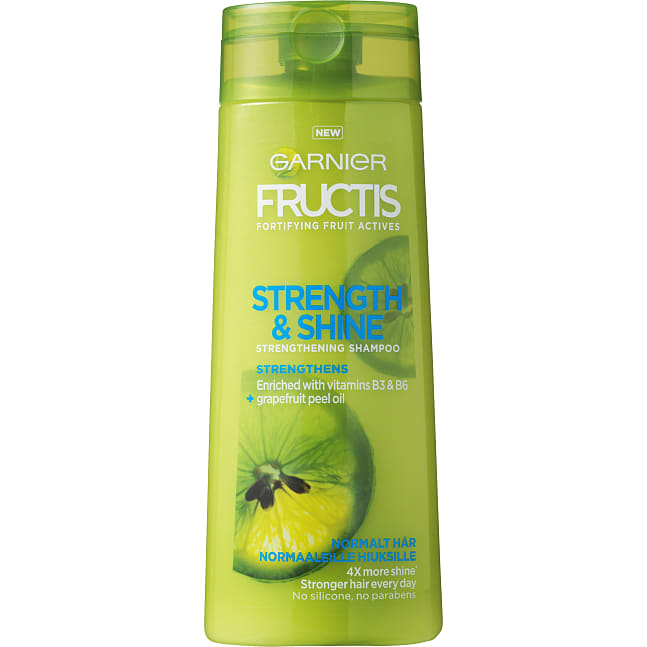 Shampoo m. vitamin B3 og B6 og grapefrugtolie
