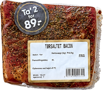 Tørsaltet Bacon Pølsemageri