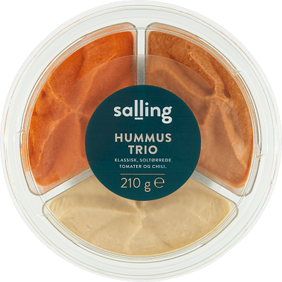 TRIO HUMMUS SALLING