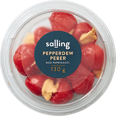 FYLDT RØD PEBER SALLING