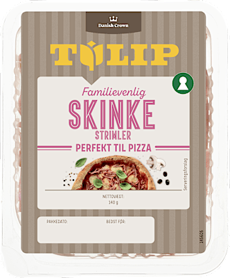 Skinkestrimler Tulip