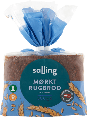 MØRKT RUGBRØD SALLING