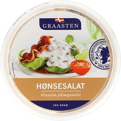 HØNSESALAT GRAASTEN