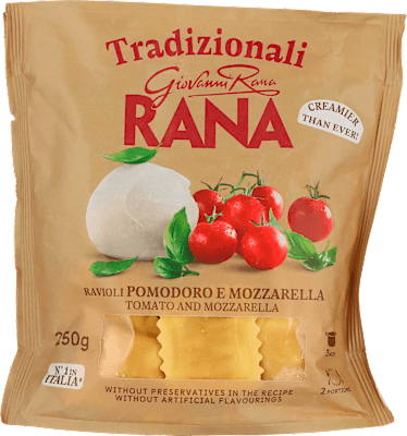 Rana Ravioli m. tomat og mozzarella