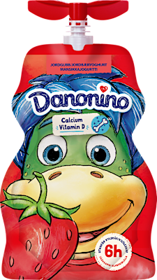 JORDBÆR POUCH DANONINO