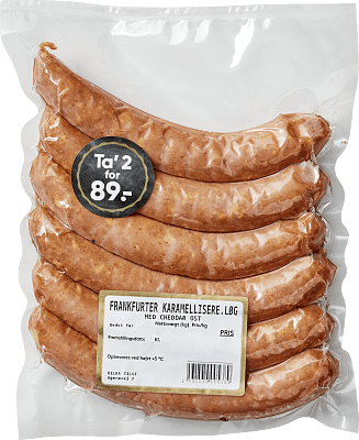 FRANKFURTER KARM.LØG&OST