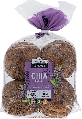 CHIA BOLLER LEVEBRØD