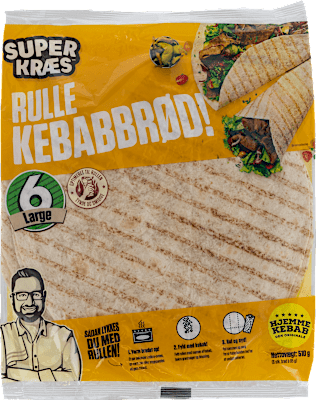 KEBABBRØD SUPER KRÆS