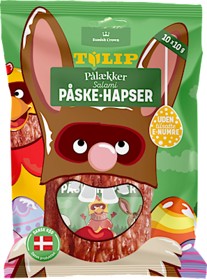PÅSKE SALAMIHAP PÅLÆKKER