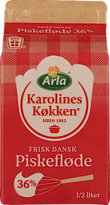 PISKEFLØDE 36% KAROLINE'S
