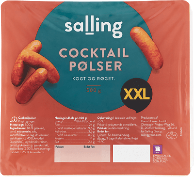 Cocktailpølser Xxl Salling