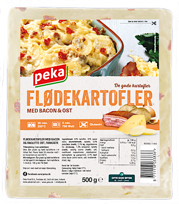FLØDEKAR. BACON PEKA