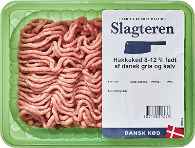 GRIS/KALV 8-12% SLAGTEREN