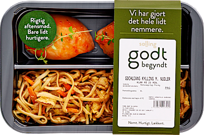 KYLLING NUDLER GODT BEGYNDT