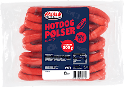 HOTDOGPØLSER STEFF H.