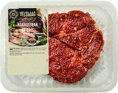 Mar. Nakkesteak 325G Velsmag