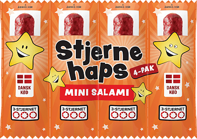 SNACKSALAMI 3-STJERNET