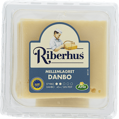 Skiveost 45+ Ml 300G Riberhus
