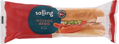 HOTDOG BRØD SALLING