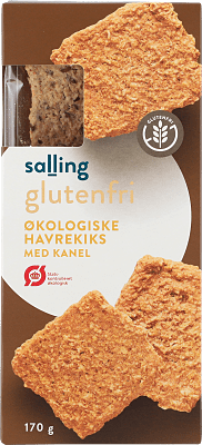 Havrekiks Kanel Glutenfri