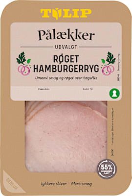 RØ HAMBURGERRYG PÅLÆKKER