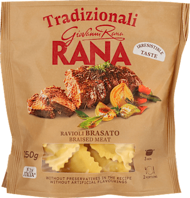 RAVIOLI BRASATO RANA