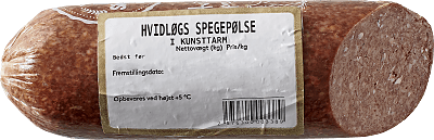 Hvid Spegepølse Pølsemageri