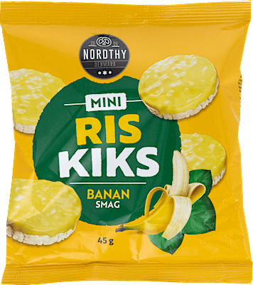 Mini Ris Kiks Banan Smag