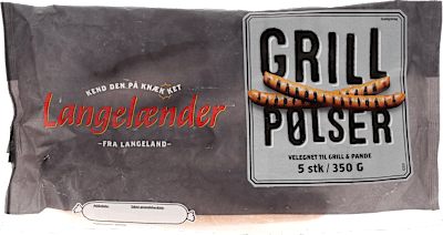 GRILL-PØLSER LANGELÆNDER