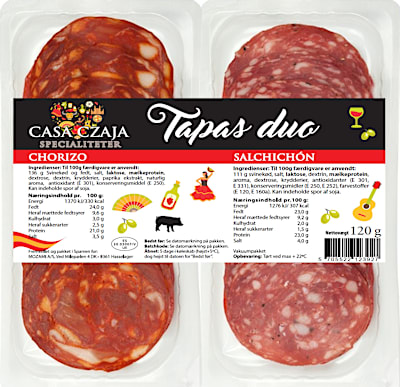 Tapas Duo Caza Czaja