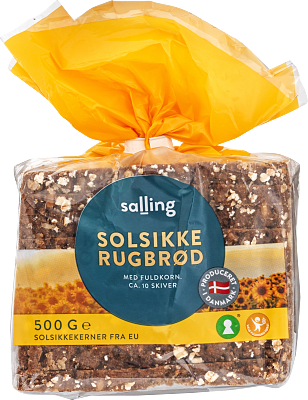 SOLSIKKERUGBRØD SALLING